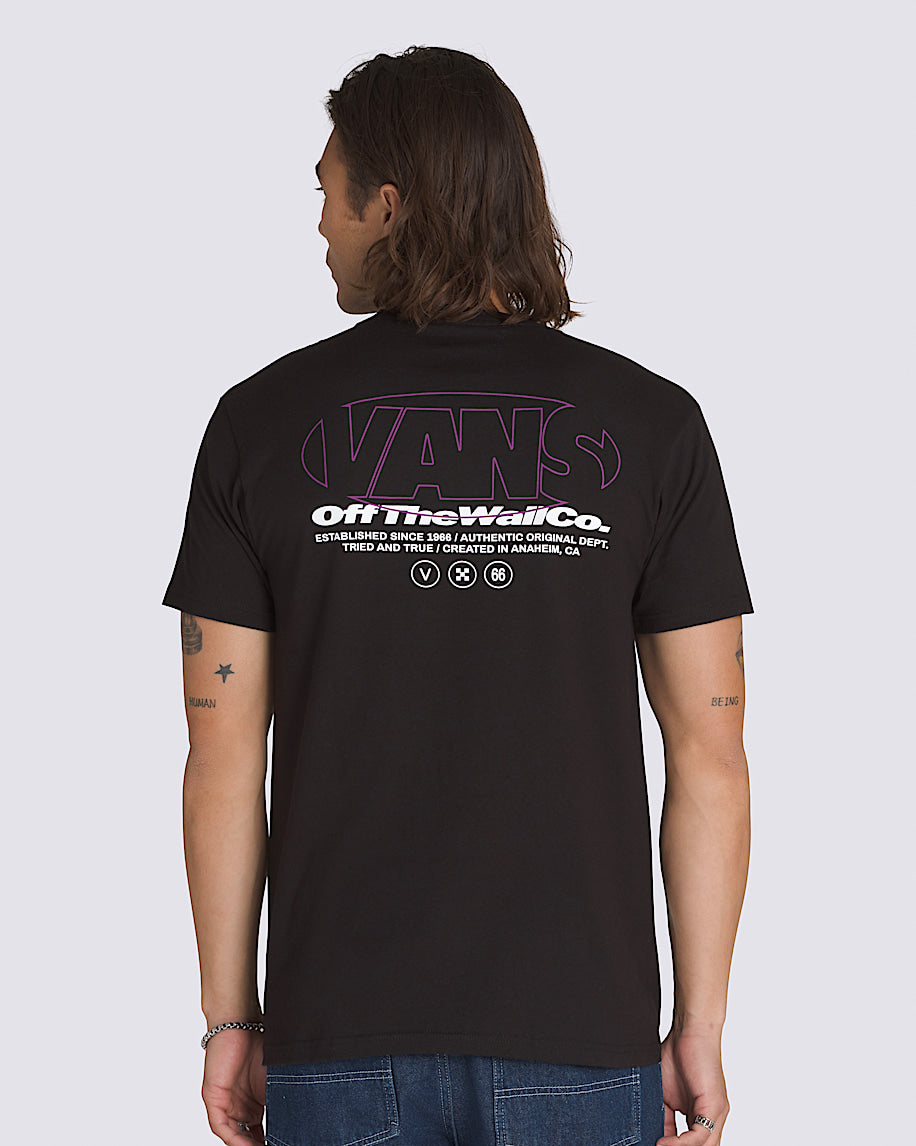 Vans Mens Major Type T-Shirt - Black