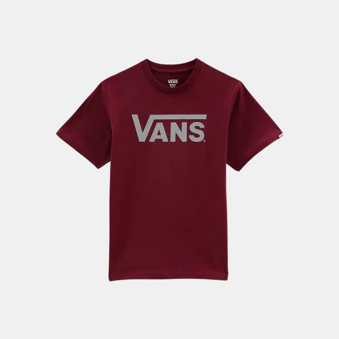 Vans Classic T-Shirt Burgundy Grey