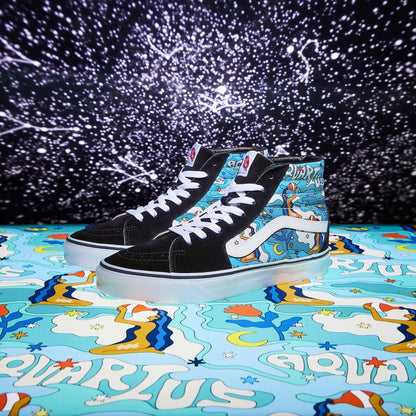 Customs Colorful Zodiac Aquarius Sk8-Hi