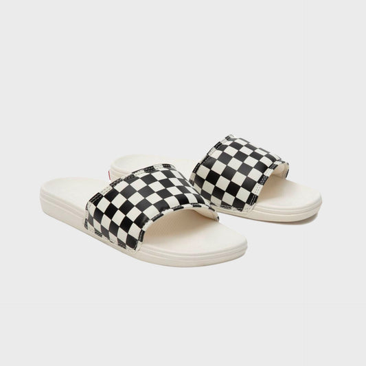 Vans La Costa Slide - Checkboard Black