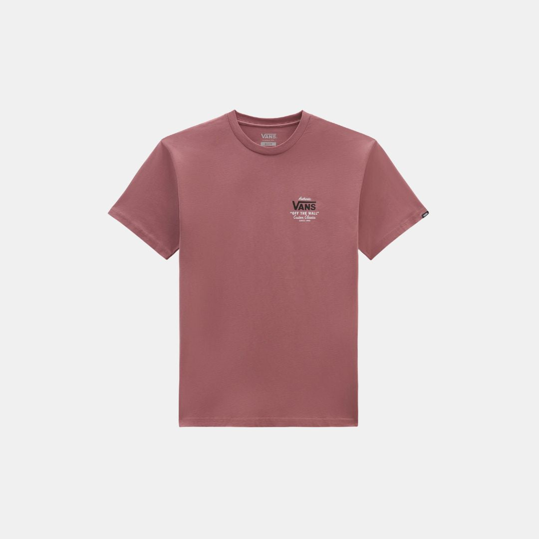 Vans Holder St Classic T-Shirt Whitered Rose Black