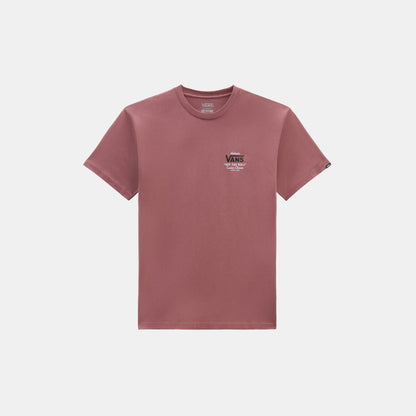 Vans Holder St Classic T-Shirt Whitered Rose Black