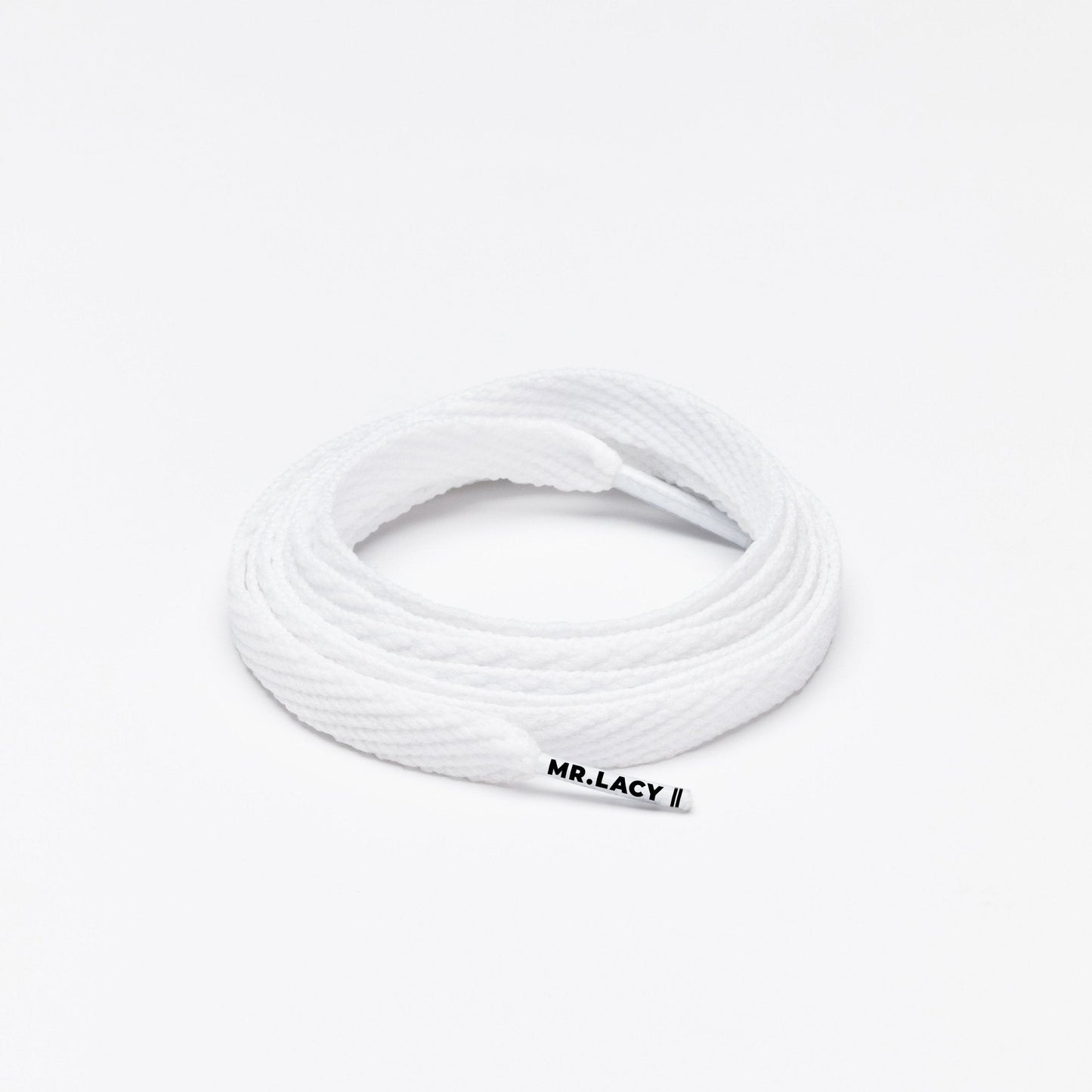 Junior Flatties Shoelaces · White