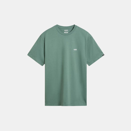 Vans Left Chest Logo T-Shirt Men's Iceberg Green