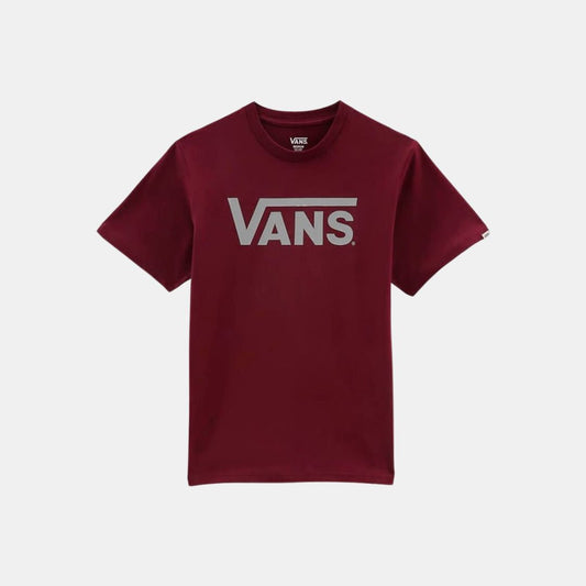 Vans Classic T-Shirt Burgundy Grey