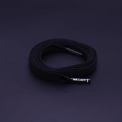 Flatties Shoelaces · Black