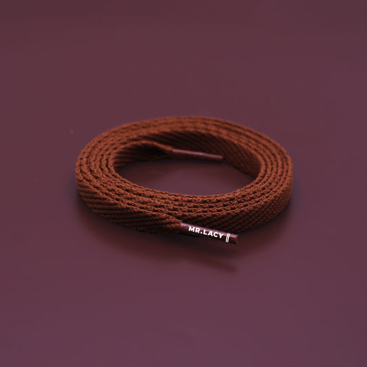 Flatties Shoelaces · Brown