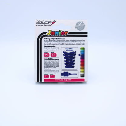 Junior Flatties Shoelaces · Royal Blue