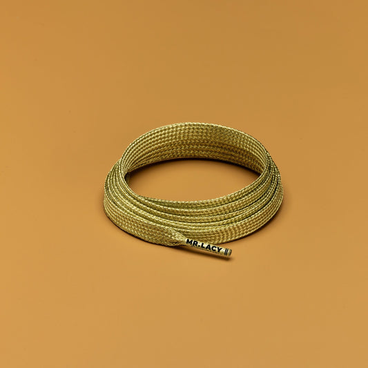 Flatties Shoelaces · Gold