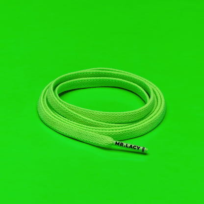 Flexies Shoelaces · Neon Green
