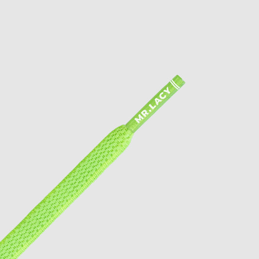 Flexies Shoelaces · Neon Green