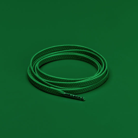 Goalies Football Boot Laces · Kelly Green