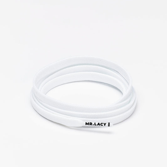 Goalies Football Boot Laces · White
