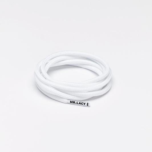 Roundies Shoelaces · White