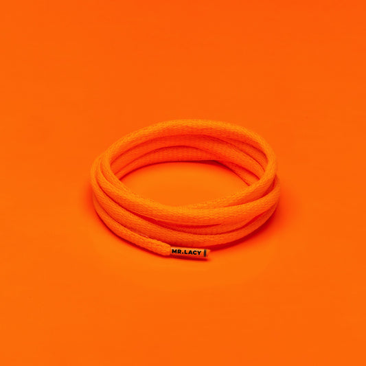 Runnies Hydrophobic Shoelaces · Bright Orange