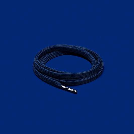 Runnies Flat Shoelaces · Navy