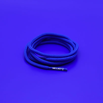 Runnies Round Shoelaces · Royal Blue