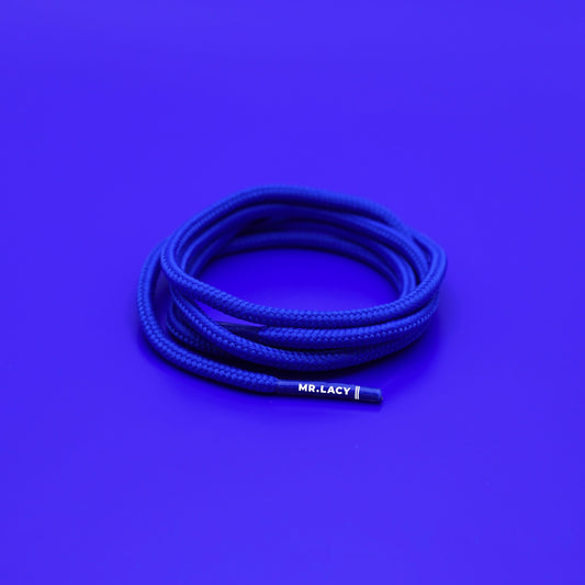 Runnies Round Shoelaces · Royal Blue