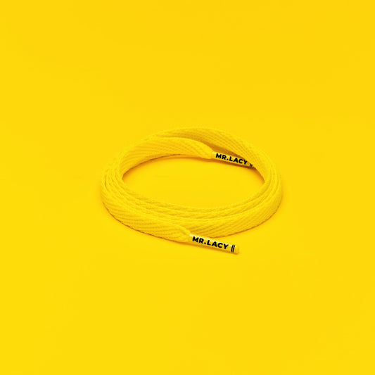 Smallies Shoelaces · Yellow