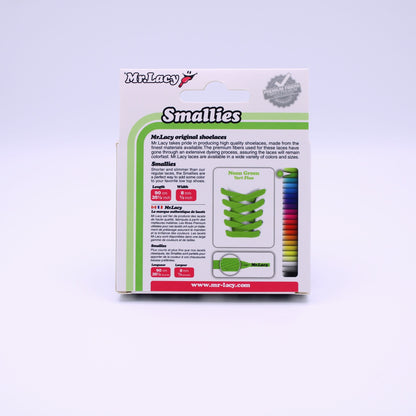 Smallies Shoelaces · Neon Green