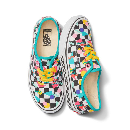 Customs Kids Geometric Checkerboard Authentic