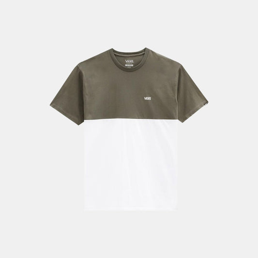 Vans Colorblock T-Shirt White & Grape Tea