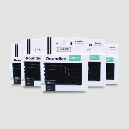 Roundies Shoelaces · Black